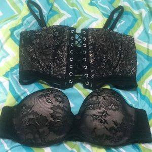 Victoria Secret Body Victoria Strapless Bralette